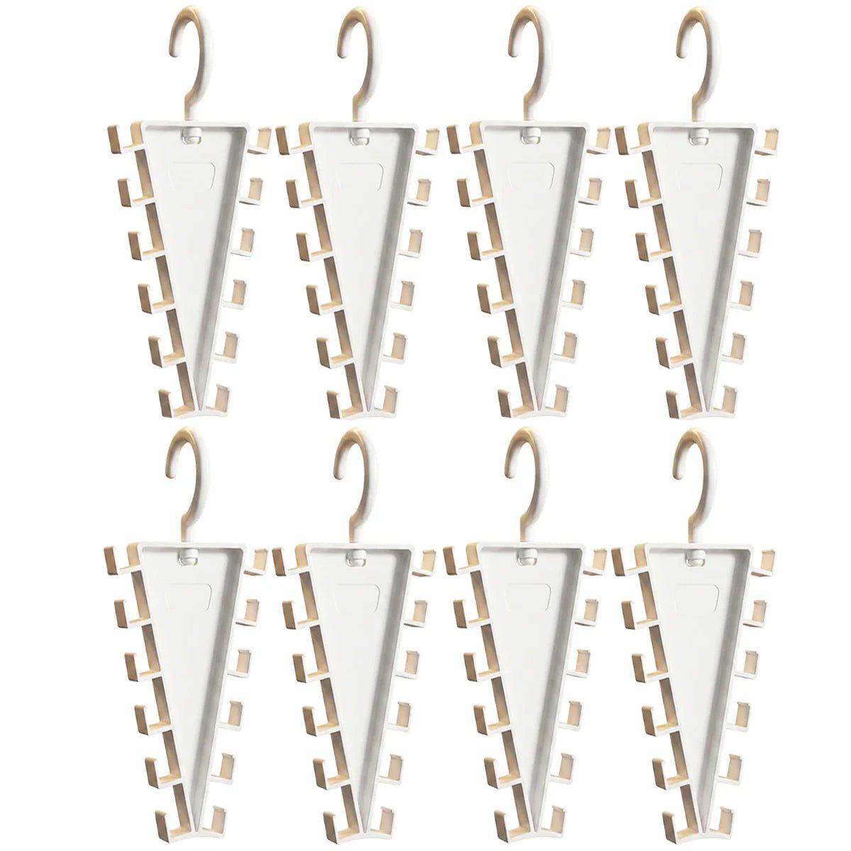 2/4/8Pcs V-Shape Hanger Organizer - Trendart