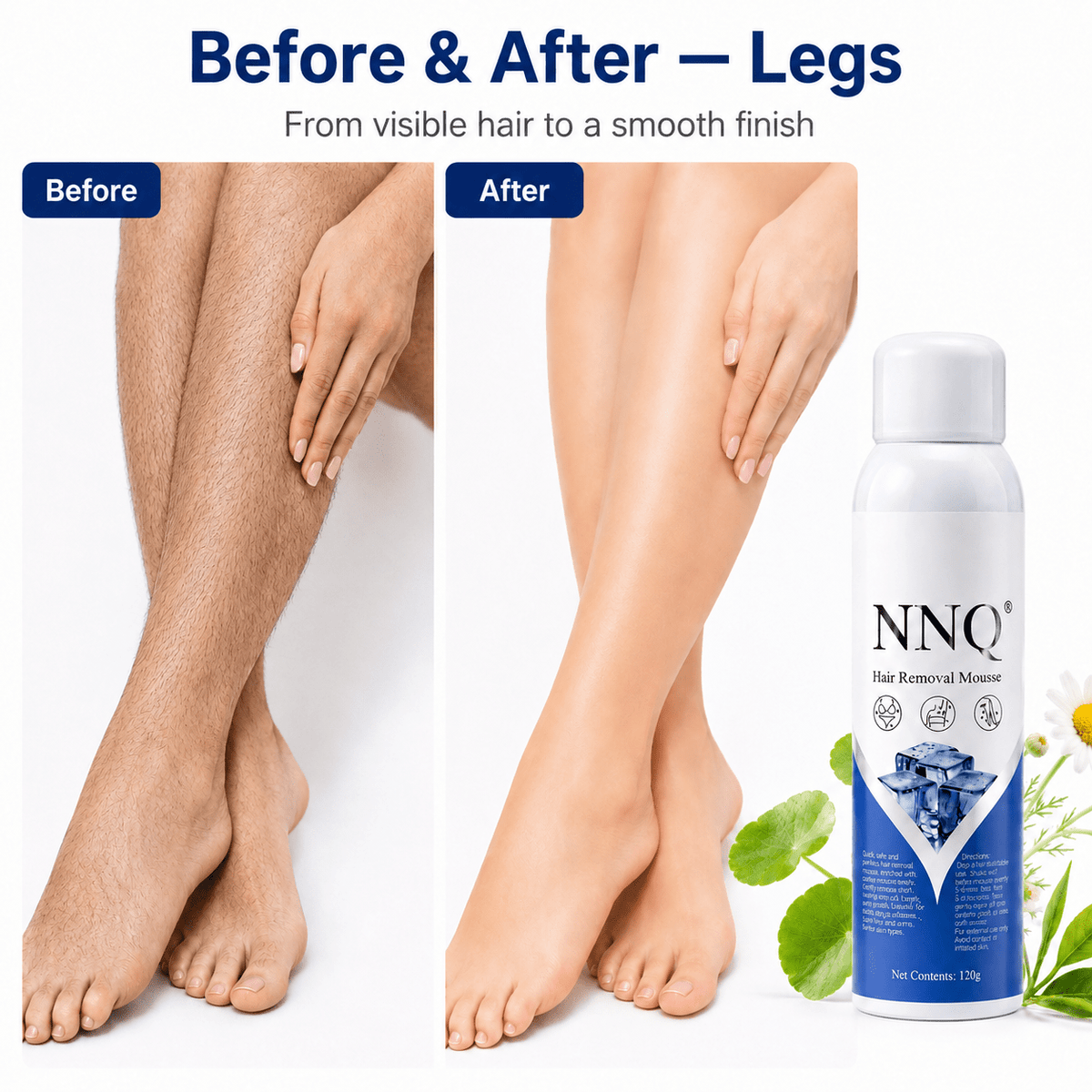 NNQ hair Removal Spray for Men & Women - Trendart