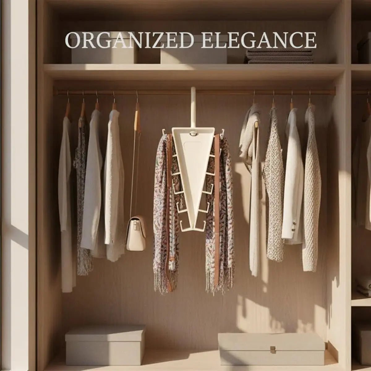2/4/8Pcs V-Shape Hanger Organizer - Trendart