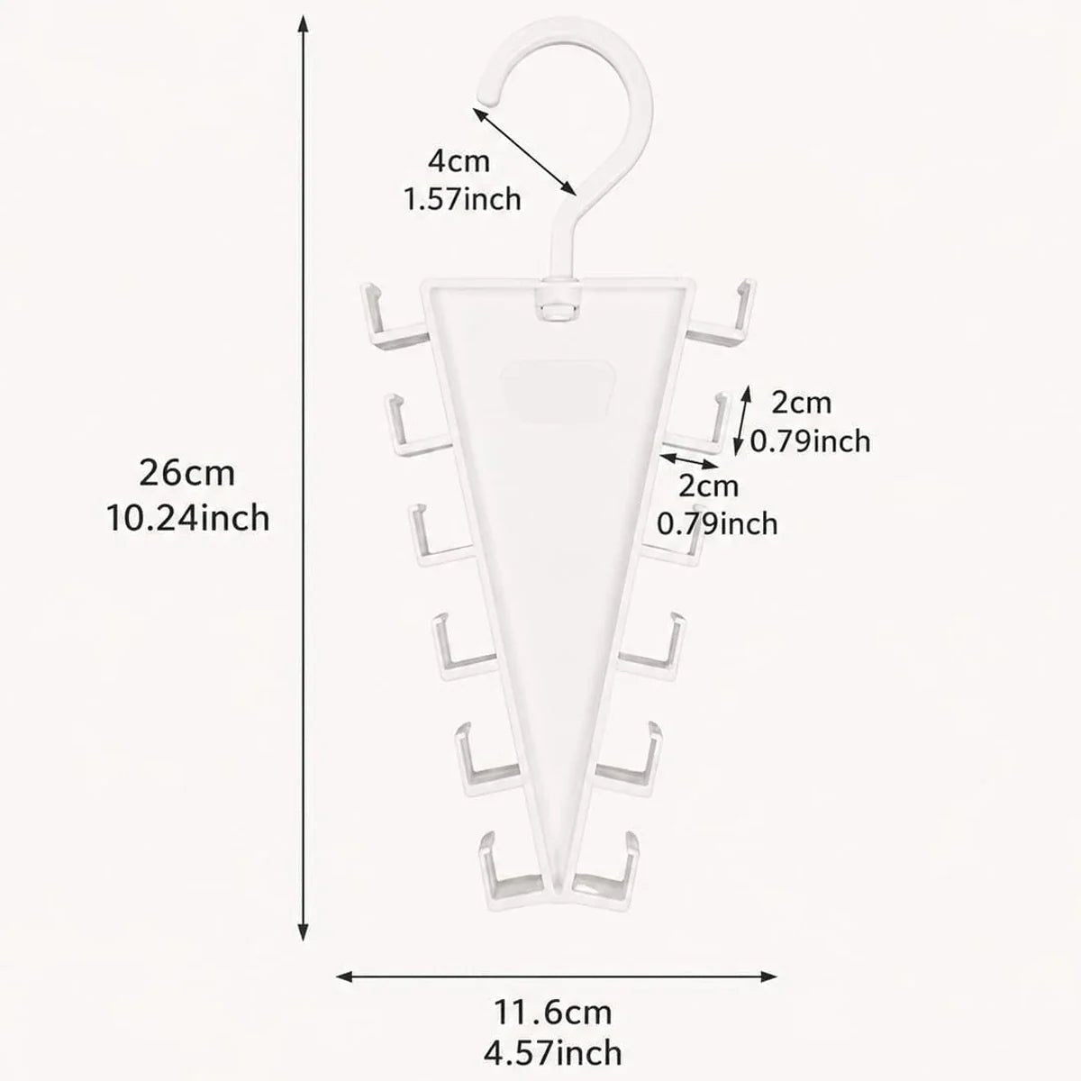 2/4/8Pcs V-Shape Hanger Organizer - Trendart