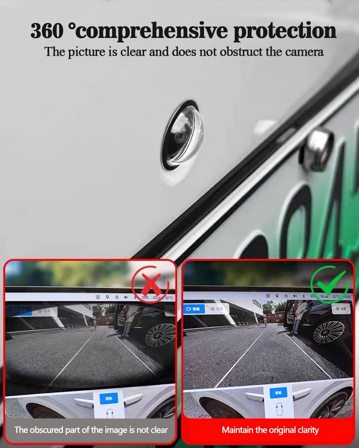 Universal Car Camera Lens Protector