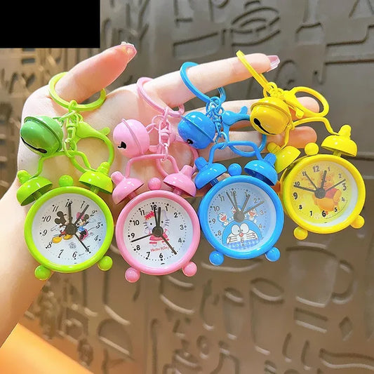 ⏰ Mini Retro Clock Keychain with real Alarm 🌟