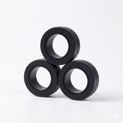 🧲 Magnetic Fidget Spinner Pack of 3 Fidgets ✨