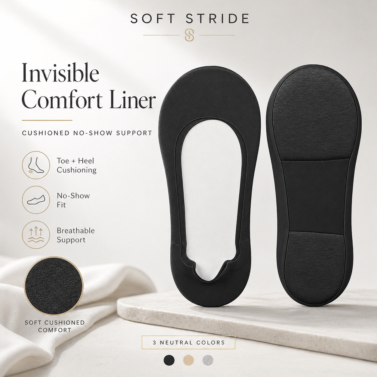 Invisible Pain Relieving Cushion Socks