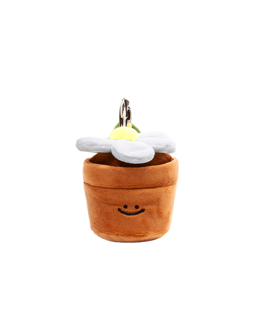 Potted Daisy Plant Plushie Reusable XL Bag