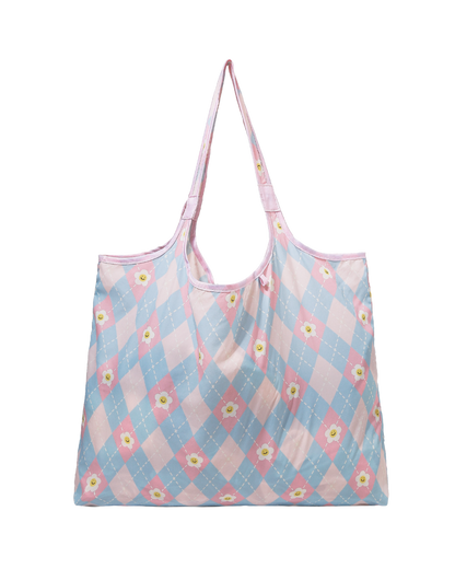 Potted Daisy Plant Plushie Reusable XL Bag