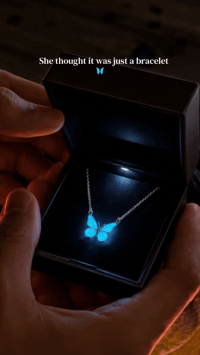 Lumière Glowing Blue Butterfly Bracelet💙
