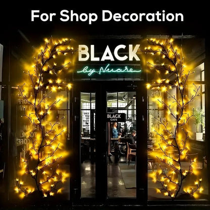 96 LED Large Size Warm White Tree Branch Smart LED with Remote