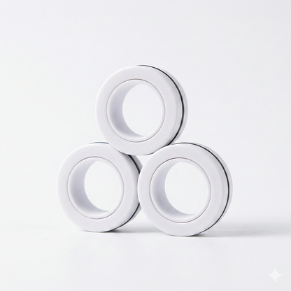 🧲 Magnetic Fidget Spinner Pack of 3 Fidgets ✨