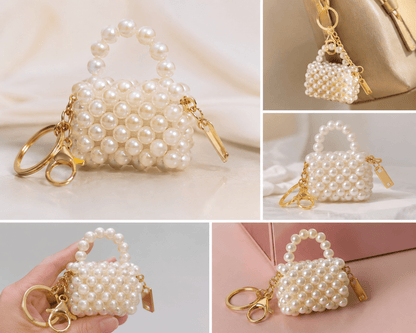 Aesthetic Pearl Bead Keychain🌸 - Trendart