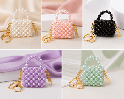Aesthetic Pearl Bead Keychain🌸 - Trendart
