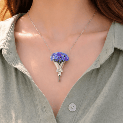 Bloom Bouquet Flower Necklace - Trendart