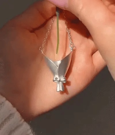 Bloom Bouquet Flower Necklace - Trendart