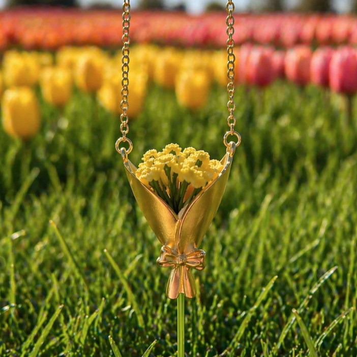 Bloom Bouquet Flower Necklace - Trendart
