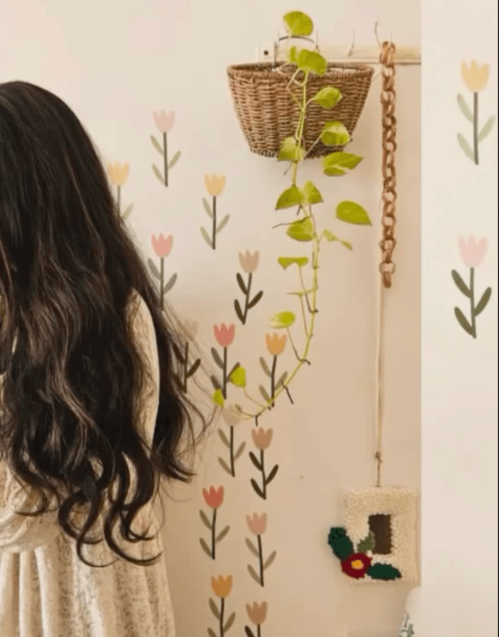 DIY High Quality Tulip & Sunflower Wall Stickers ( imported ) - Trendart