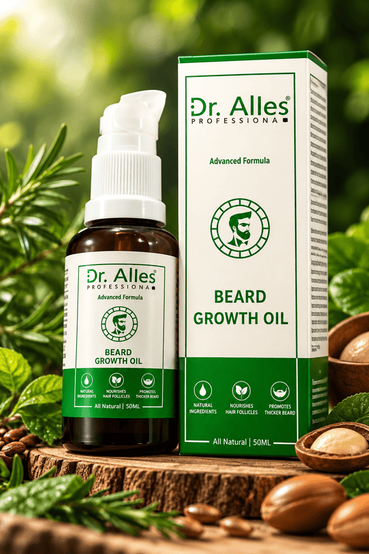 Dr. Alies Professional Beard And Hair Growth Oil - Trendart