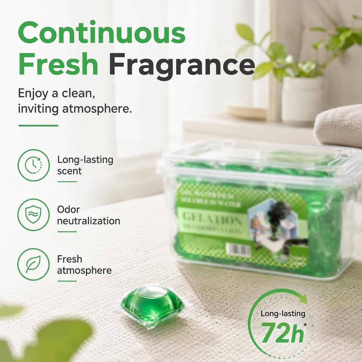 DrainFresh™ Gel Pods – Eliminate Bad Odors & Keep Drains Clean - Trendart