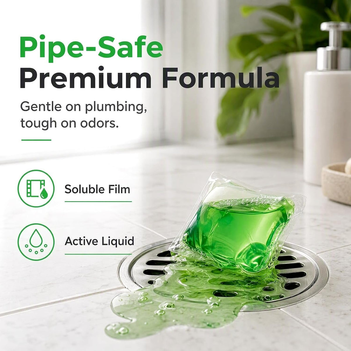 DrainFresh™ Gel Pods – Eliminate Bad Odors & Keep Drains Clean - Trendart