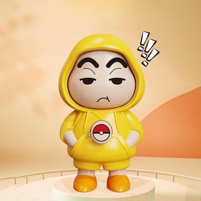 Face Changing Shinchan Surprise Figure with Keychain - Trendart
