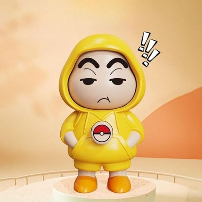 Face Changing Shinchan Surprise Figure with Keychain - Trendart