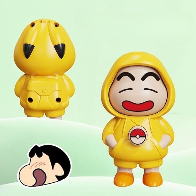 Face Changing Shinchan Surprise Figure with Keychain - Trendart
