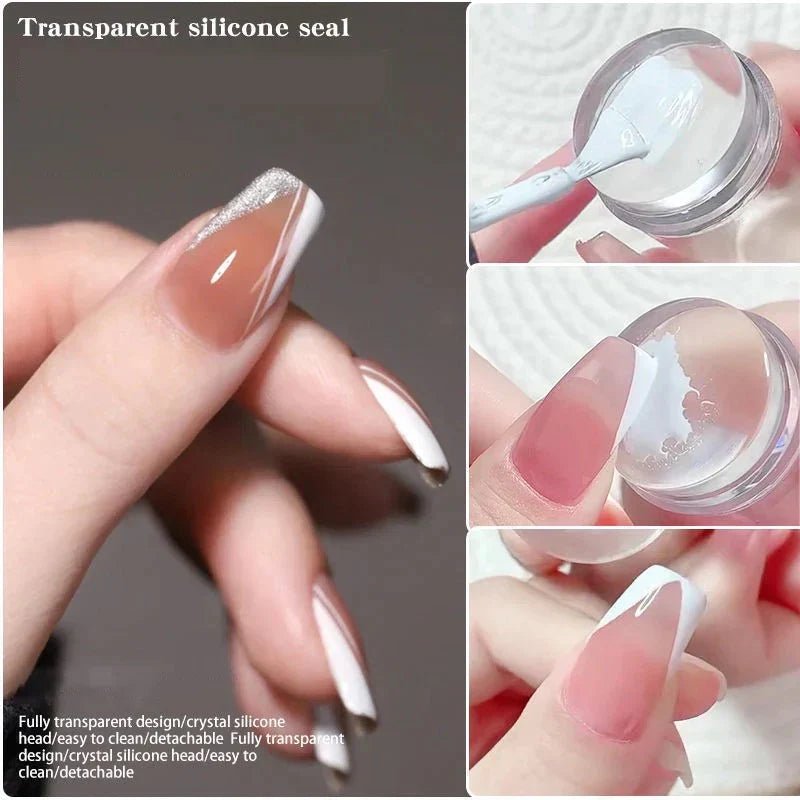 French Silicone Nail Art Stamper Set✨ - Trendart