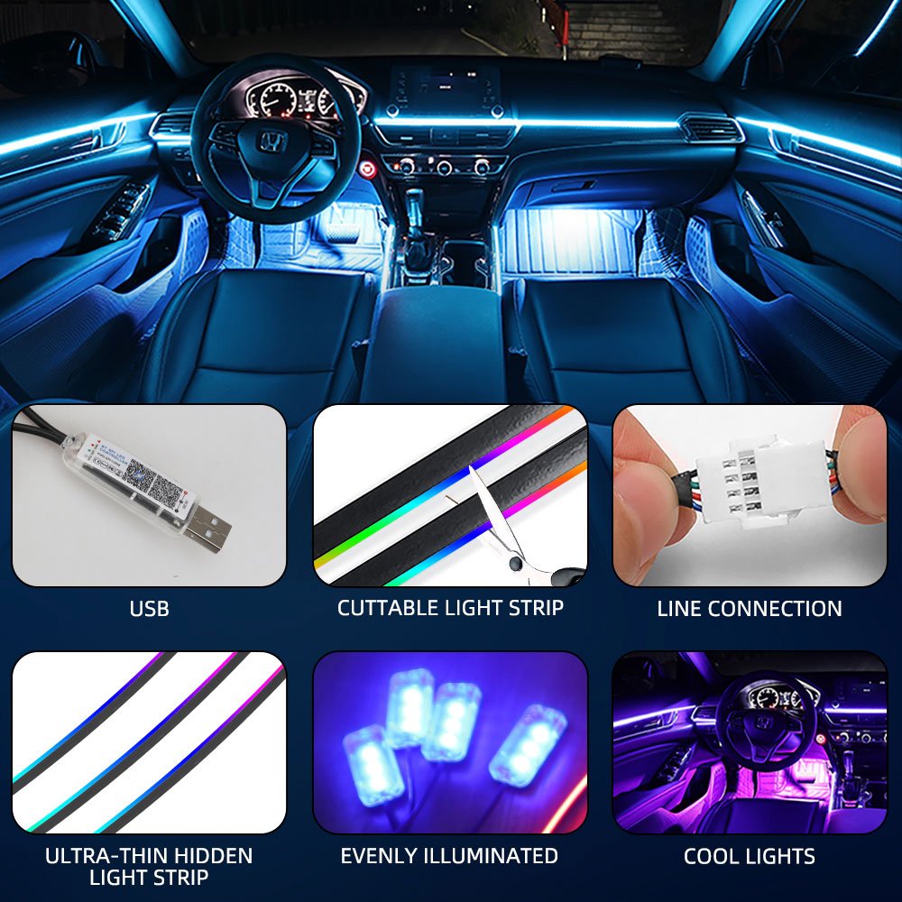 Glow Drive RGB Car Lights✨ - Trendart
