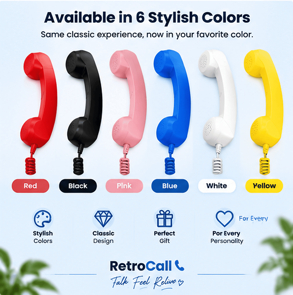 📞 Imported Retro telephone handset with Type-C interface 📞 - Trendart