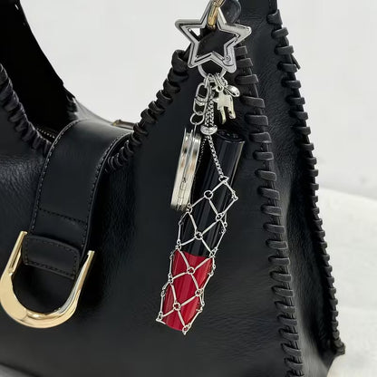 Lipstick Holder Charm Keychain - Trendart