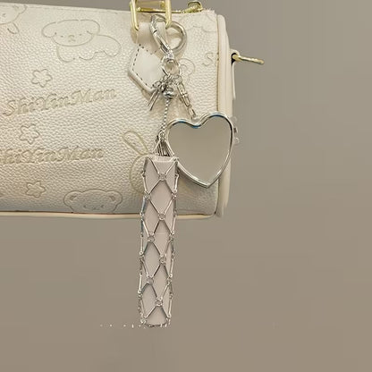 Lipstick Holder Charm Keychain - Trendart