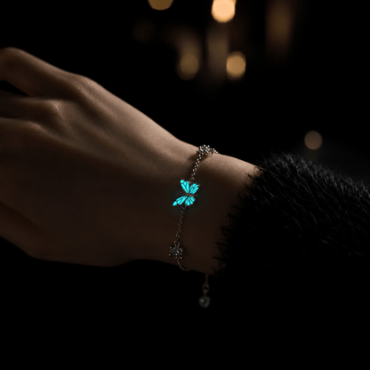 Lumière Glowing Blue Butterfly Bracelet💙 - Trendart