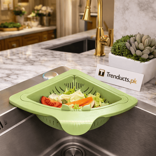 Magnetic Corner Sink Drain Basket Strainexa - Trendart