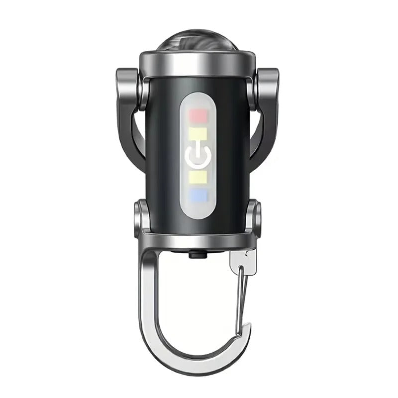 USB Recharble Multifunctional flashlight Keychain