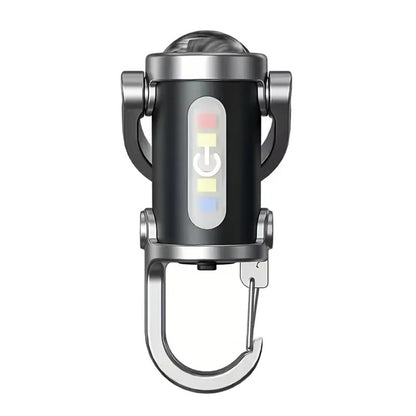 USB Recharble Multifunctional flashlight Keychain