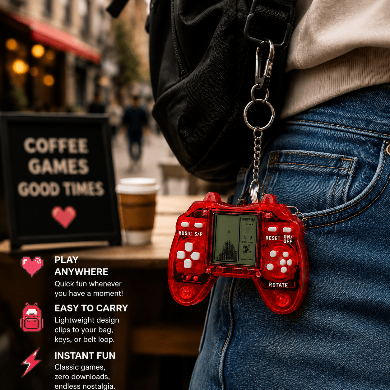 Mini-Arcade Cute Keychain - Trendart