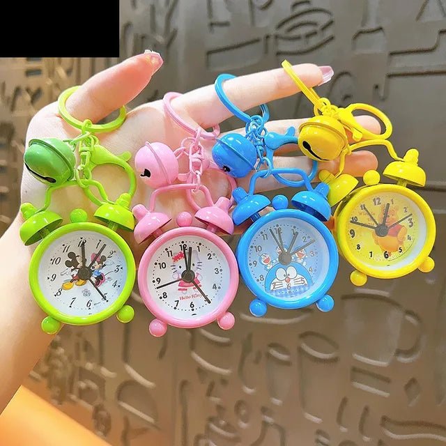 ⏰ Mini Retro Clock Keychain with real Alarm 🌟 - Trendart