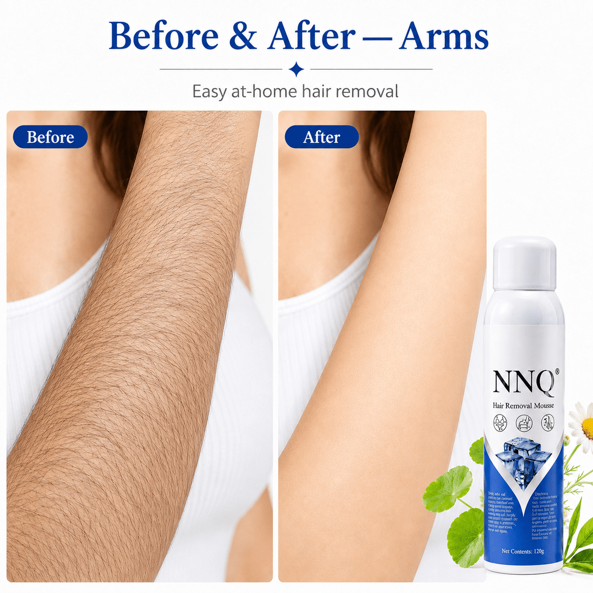 NNQ hair Removal Spray for Men & Women - Trendart