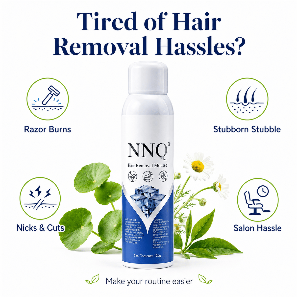 NNQ hair Removal Spray for Men & Women - Trendart