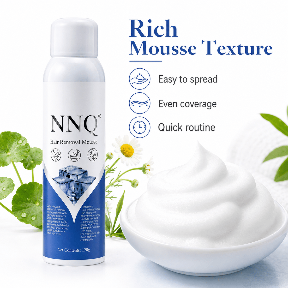 NNQ hair Removal Spray for Men & Women - Trendart