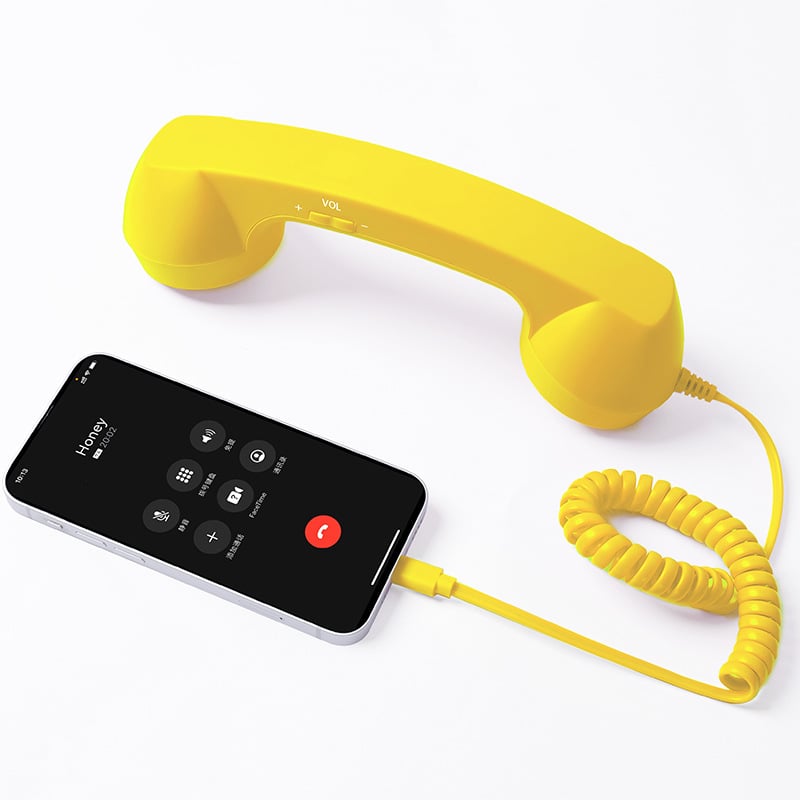 ☎️ Retro telephone handset with Type-C interface 📞 - Trendart