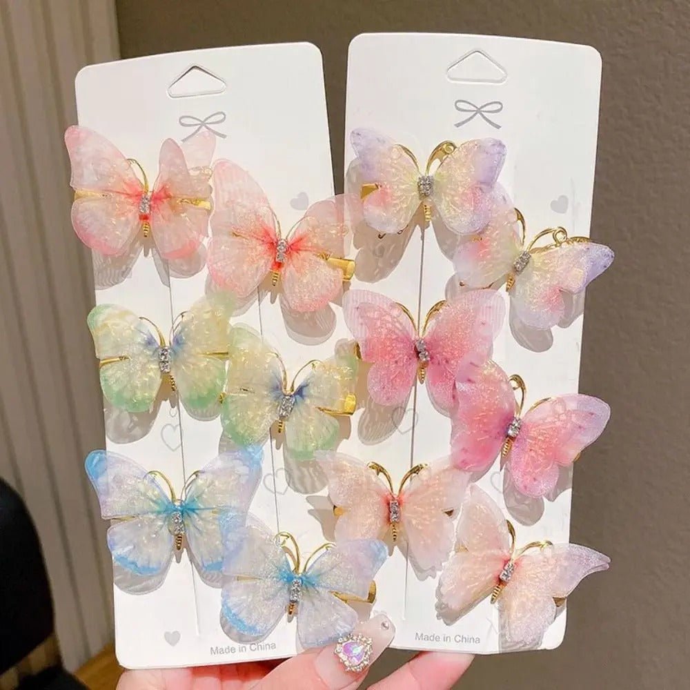 Sweet Wind Butterfly Hair Clips - Trendart
