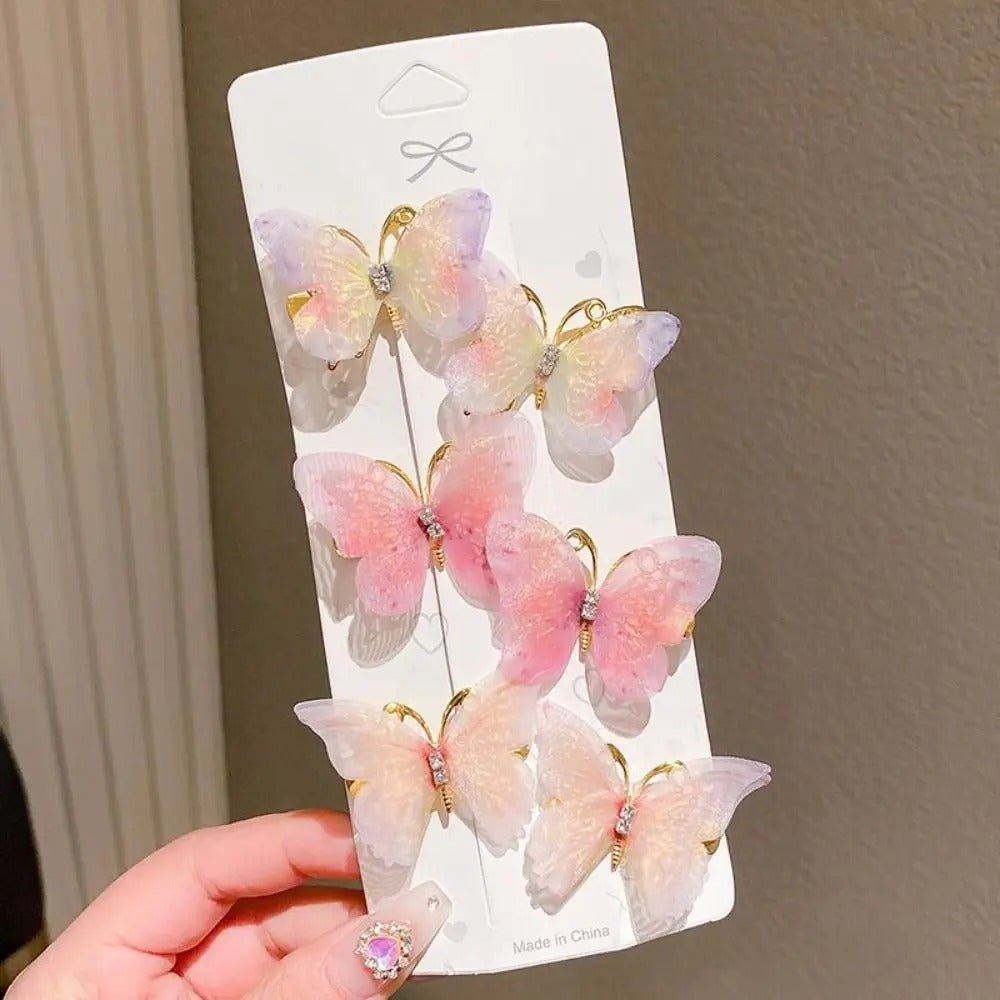 Sweet Wind Butterfly Hair Clips - Trendart