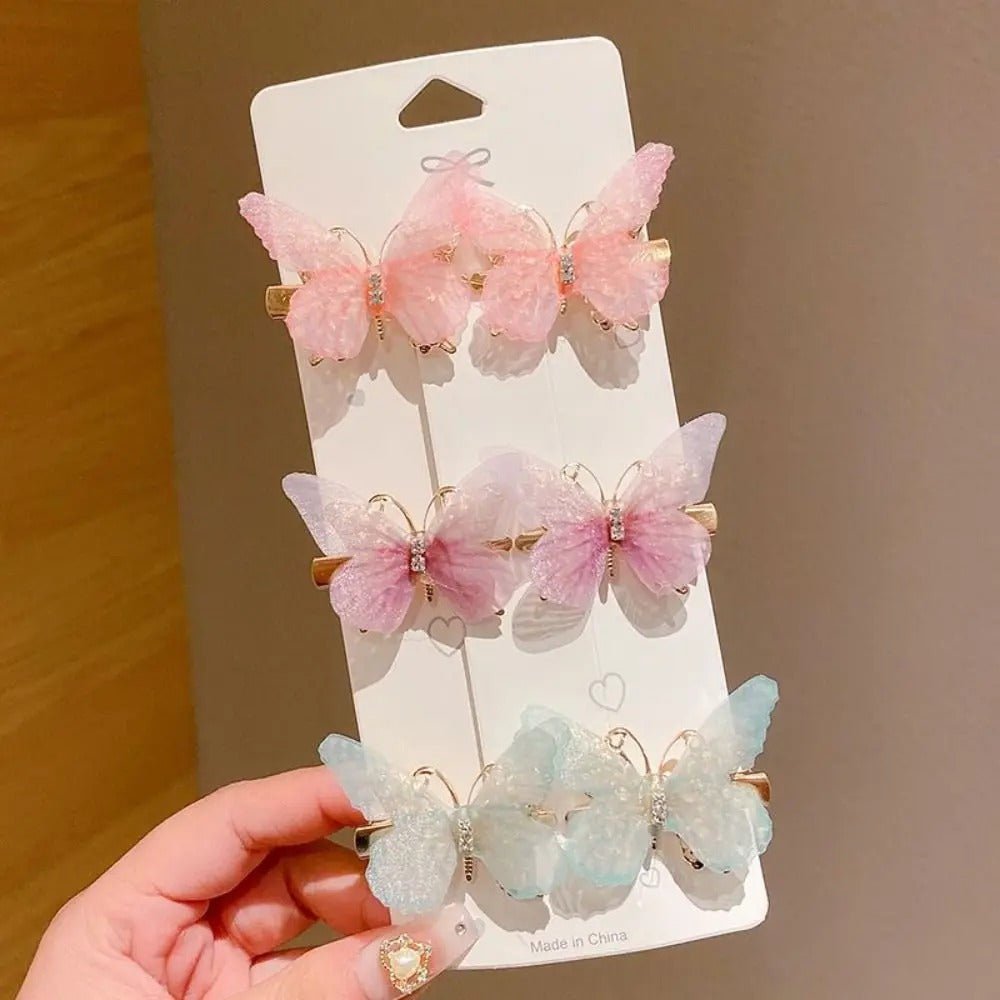 Sweet Wind Butterfly Hair Clips - Trendart