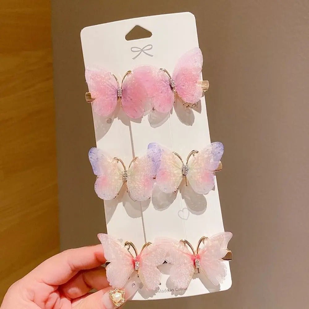Sweet Wind Butterfly Hair Clips - Trendart