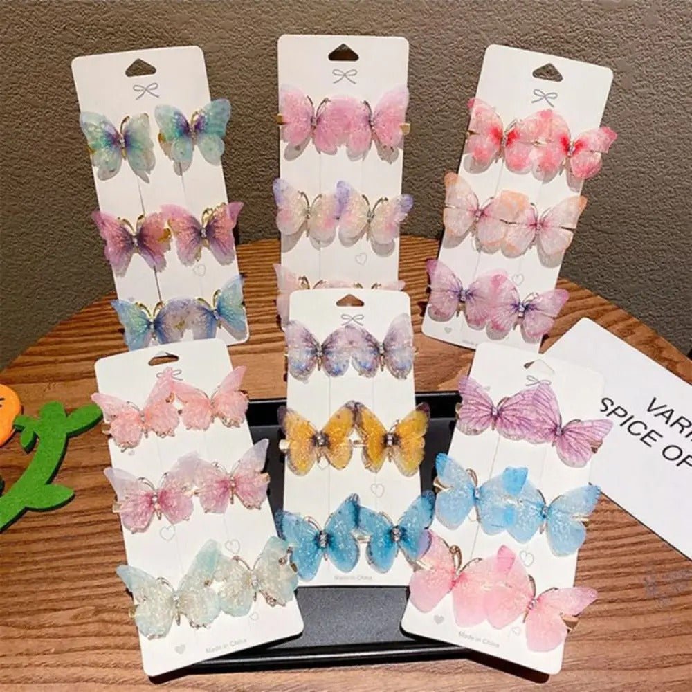 Sweet Wind Butterfly Hair Clips - Trendart