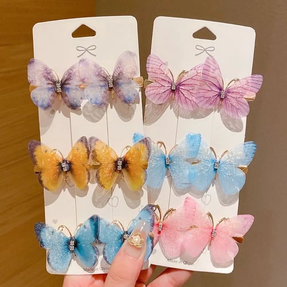 Sweet Wind Butterfly Hair Clips - Trendart