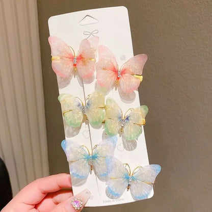 Sweet Wind Butterfly Hair Clips - Trendart