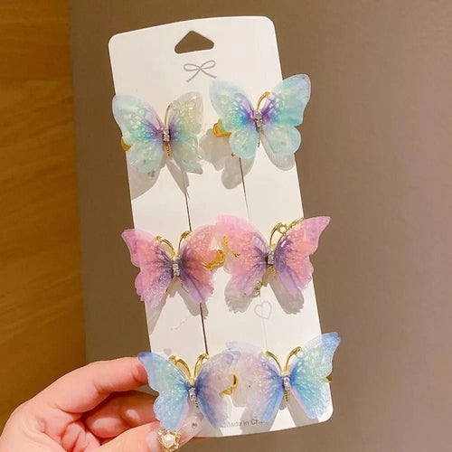 Sweet Wind Butterfly Hair Clips - Trendart