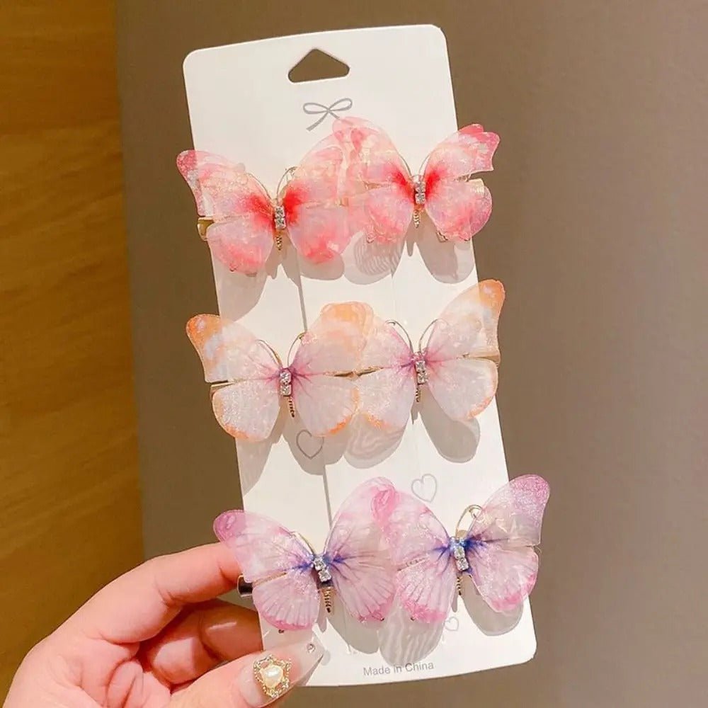Sweet Wind Butterfly Hair Clips - Trendart