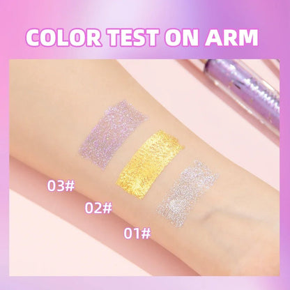 Waterproof Colorful Glitter Mascara - Trendart